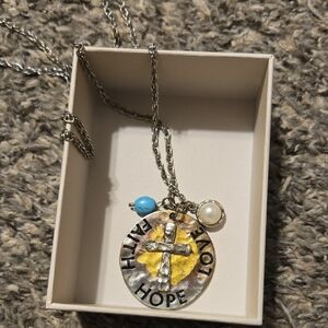 Faith Hope Love Necklace